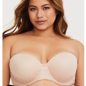 Torrid Push-Up Multiway Strapless Bra 40D